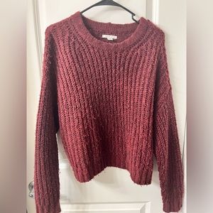 American Eagle Dark Red Sweater